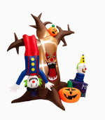 Spooky Inflatable Halloween Tree 2