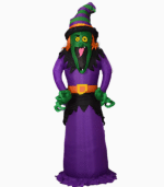 Creepy Inflatable Witch