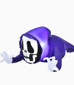 Purple Inflatable Grim Reaper