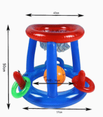 Inflatable Basketball Hoop Floatie For Kids - Image 4