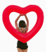Red Heart Floaties